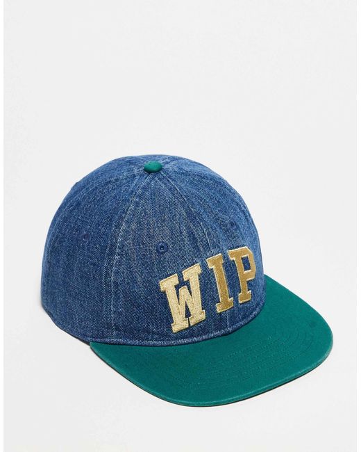 Carhartt Blue – e jeans-kappe
