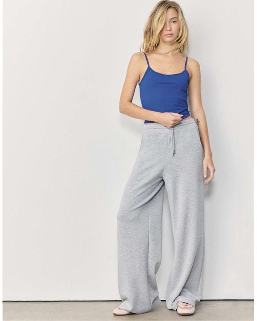 Stradivarius Blue – basic-tanktop