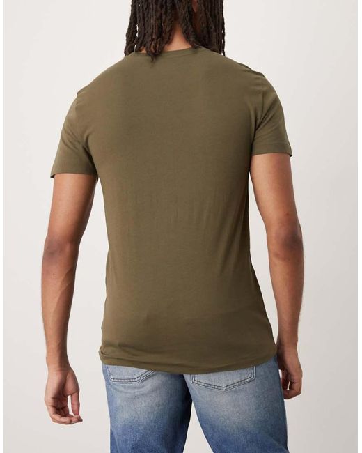 Polo Ralph Lauren Green 3 Pack Icon Logo Lounge T-shirt for men