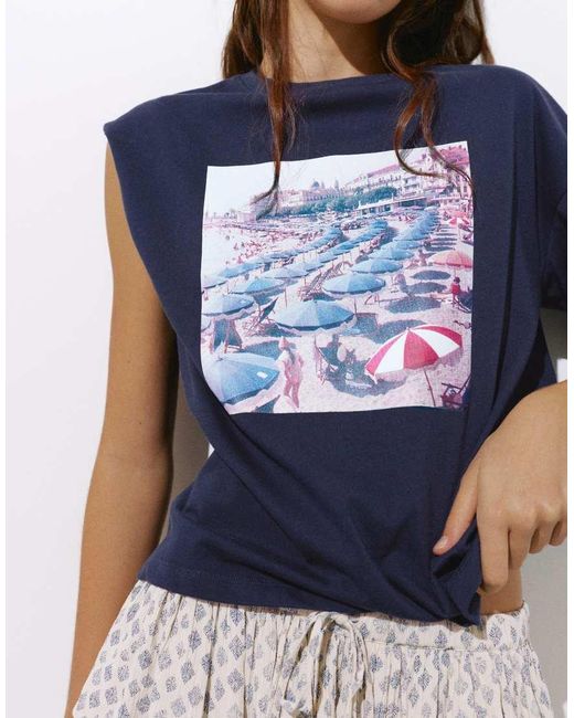 Aaron di Pull&Bear in Blue