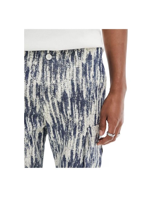 Pantalon cargo d'ensemble - délavé Sixth June pour homme en coloris Blue