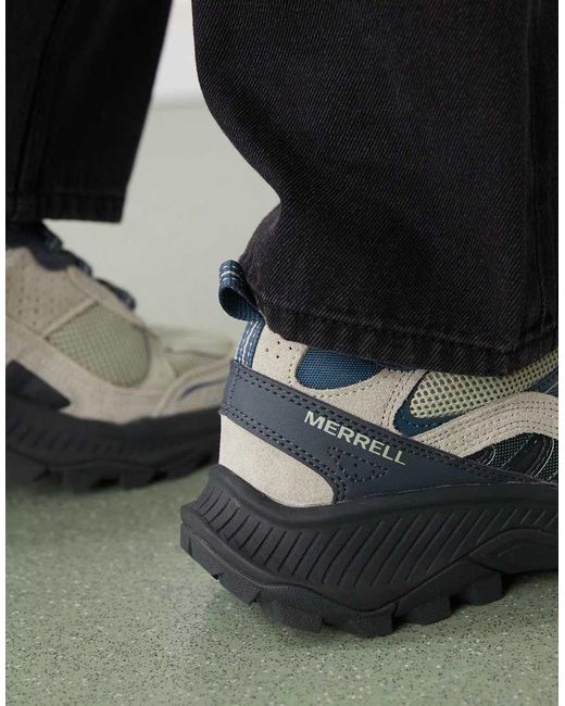 Merrell Black Speed Strike 2 Trek Sneakers for men