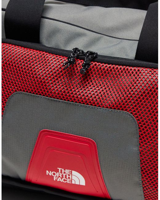The North Face Red Y2k Logo Duffel Bag