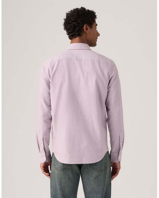 Levi's Pink Battery Housemark Standard Shirt for men