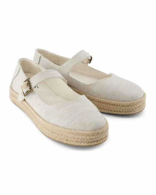 TOMS White Carolina Mary Jane Shoe