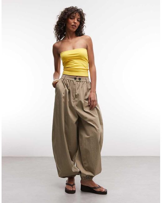 Collusion Yellow Double Layer Bandeau Top
