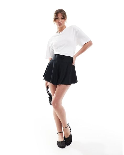 Adidas Originals White Ballet Mini Skirt