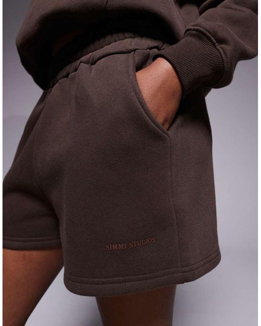 SIMMI Brown Winslow Essentials Shorts