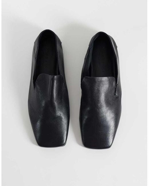 ASOS Black Malachi Slipper Style Shoes