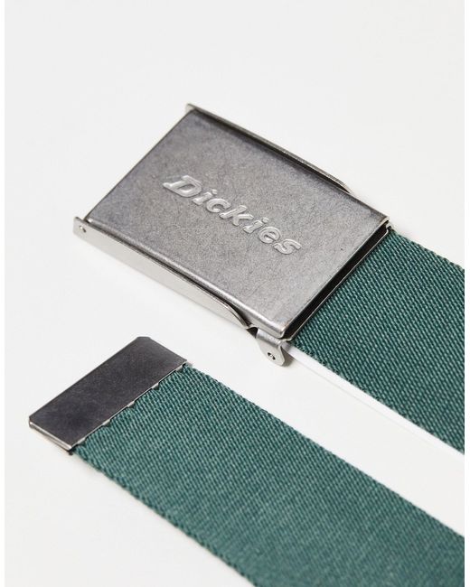 Brookston - ceinture à fermoir clip - foncé Dickies en coloris Green