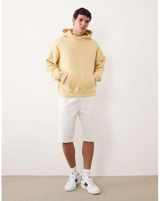Abercrombie & Fitch Natural Essential Front Pocket Hoodie for men