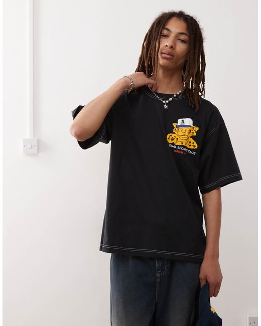 Adidas Originals – wabash – t-shirt in Black für Herren