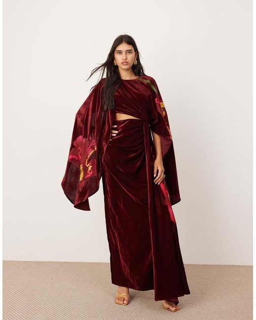 burgundy overlay dress PinkBlush Deep Burgundy Lace Mesh Overlay Maxi Dress