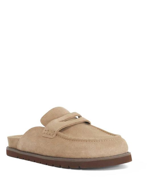 Dune Brown Goldens Mules