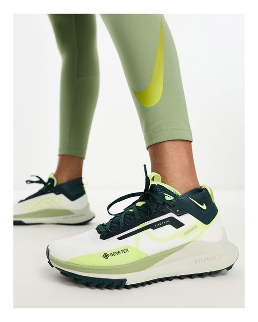 Nike Green – react pegasus trail 4 gore-tex – sneaker
