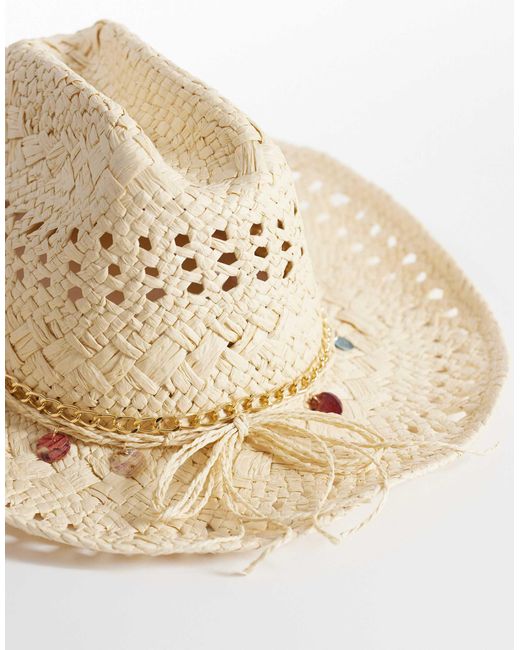 River Island Natural – strohhut