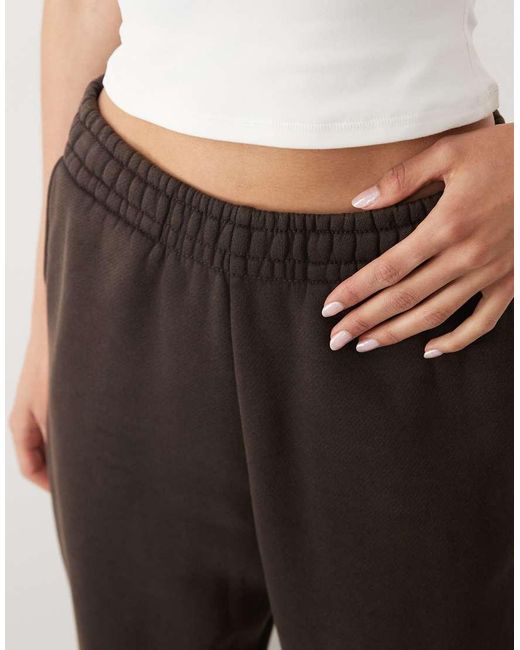 4505 Black Tall Icon Rest Day Heavyweight 440gsm Cotton Cuffed jogger