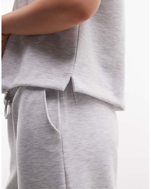 River Island Gray Clean Oversized T-shirt