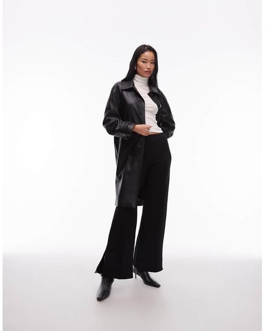 Trench di Mango in Black