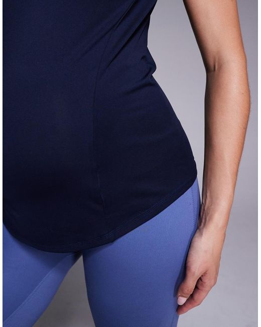 4505 Blue Maternity Icon Active Quick Dry Performance T-Shirt