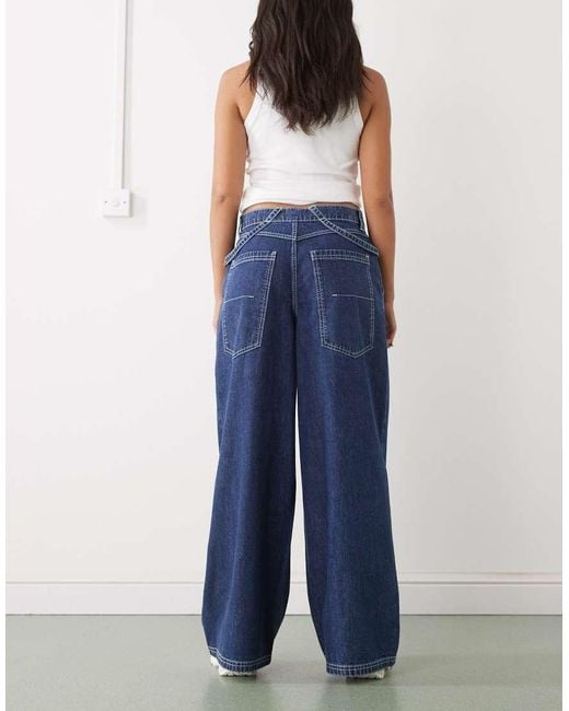 Collusion Blue X007 Xl baggy Low Rise Skater Jean