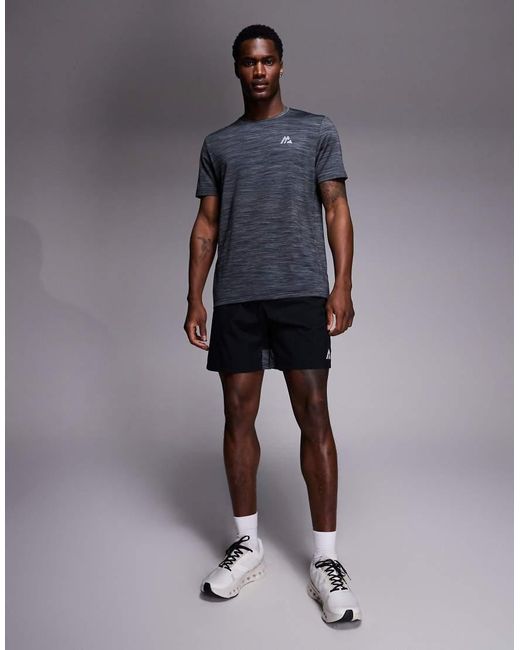 MONTIREX Black Trail Panel 2.0 Shorts for men