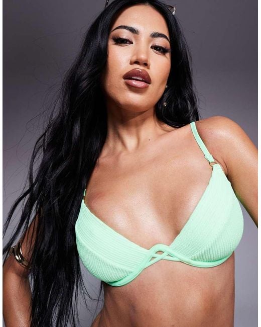 Boux Avenue Green Ibiza Underwire Bikini Top