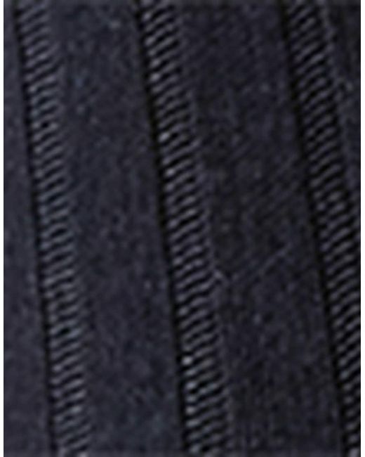 Calzedonia Black Ribbed Short Socks