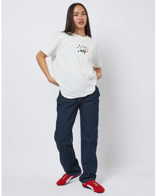 Skinnydip London White Miffy Flower Garden T-Shirt
