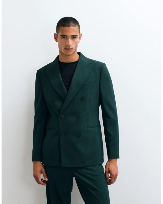 Blazer ASOS pour homme en coloris Green