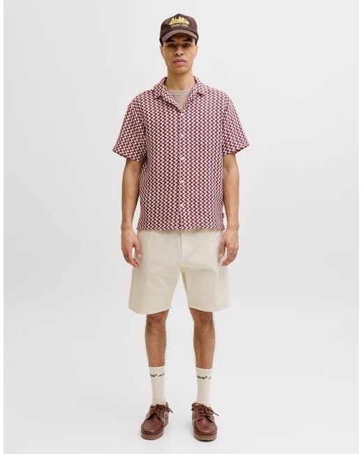 Jack & Jones Natural Loose Fit Shorts for men