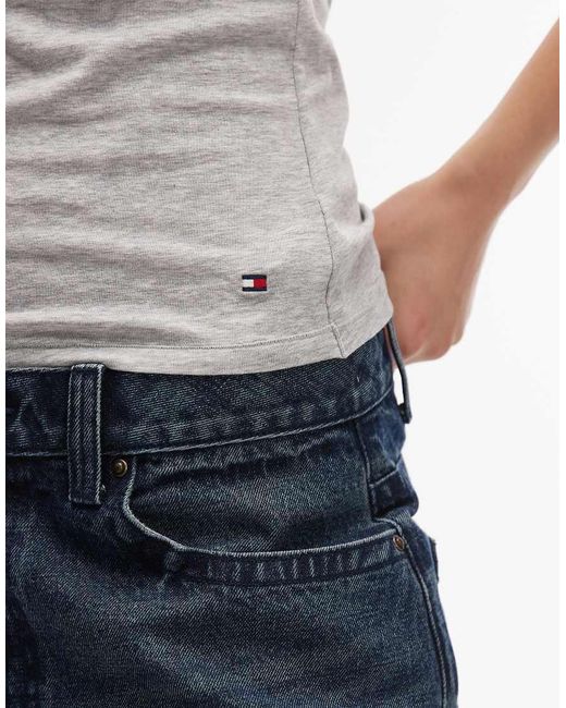 Tommy Hilfiger Blue Flag 2 Pack Vests