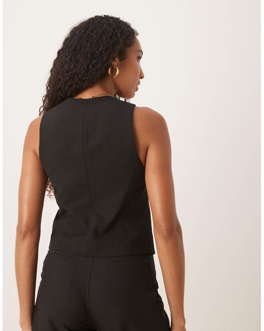 ASOS Black Waistcoat