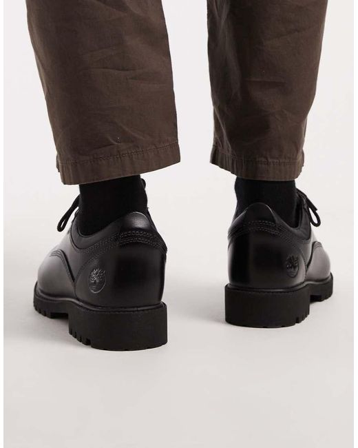 Timberland Black Lace-Up Shoe for men
