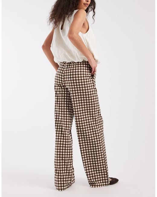 Pantaloni di Threadbare in Brown