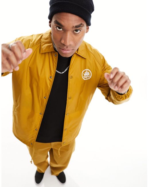 Vans coach top jacket mens