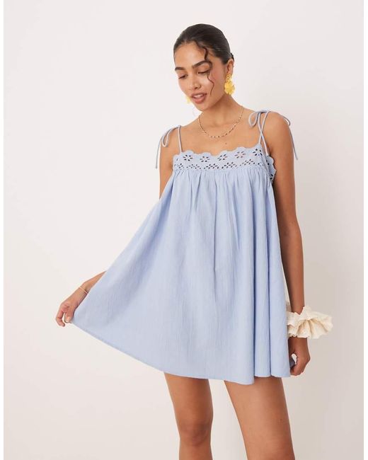 ASOS Fern in het Blue