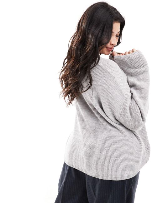 Cotton On Gray Cotton on curve – strickpullover