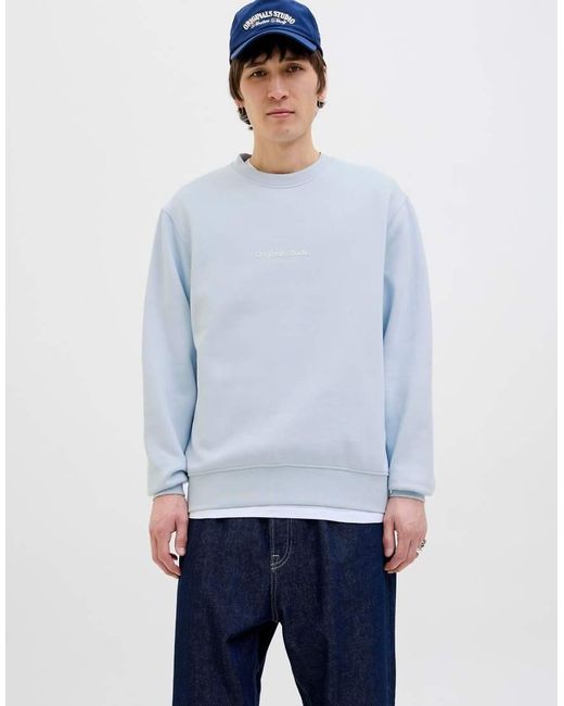 Jack & Jones Blue Sweatshirts for men