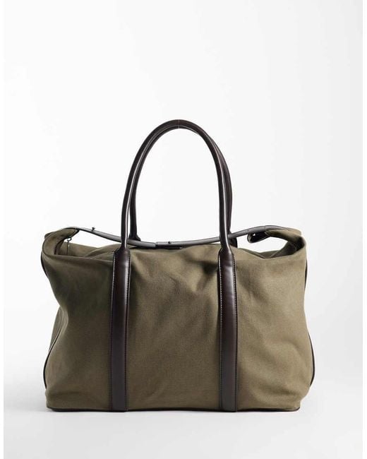 Borsa Da Viaggio di ASOS in Brown da Uomo