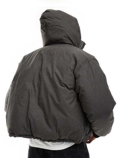Chaqueta Bomber De Plumas Floyd De Weekday de hombre de color Gray