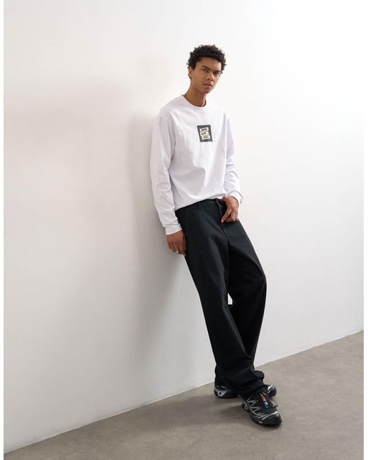 Topman White Straight Chino for men