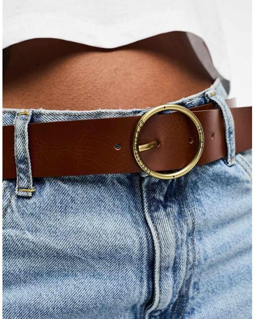 Levi's Blue Leather Belt