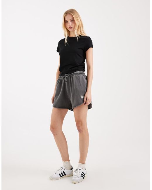 Santa Cruz Black Stacked Logo Jogger Shorts