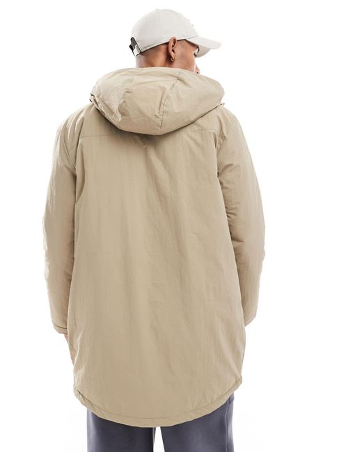 Parka déperlante à capuche - beige Only & Sons pour homme en coloris Natural