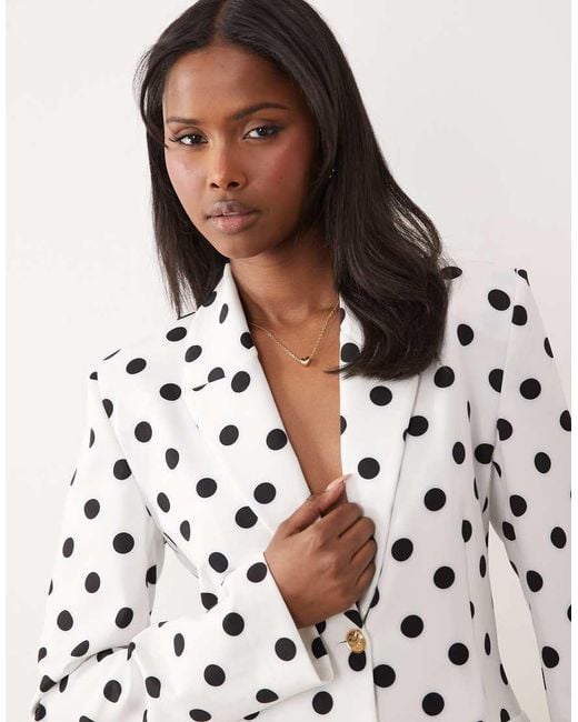 ASOS White Co-ord Tailored Blazer