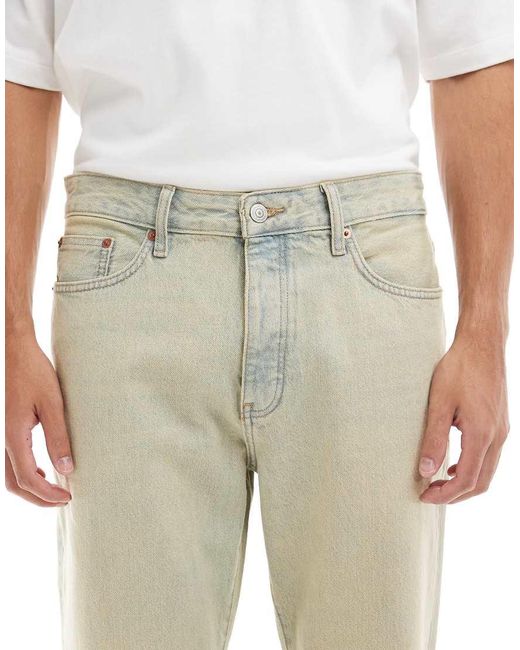 Only & Sons Brown Edge Straight Fit Jeans for men