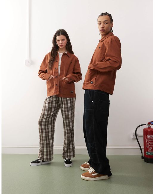 Vans Brown Drill Chore Canvas Jacket