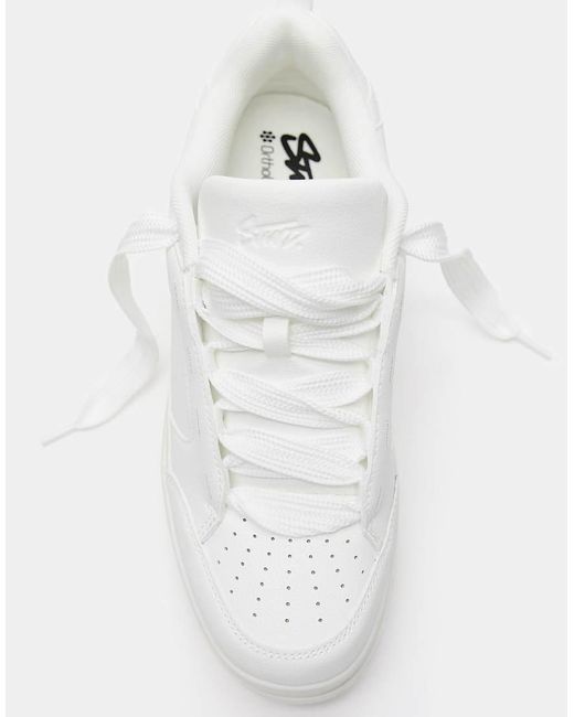Pull&Bear White Chunky Sole Trainers for men