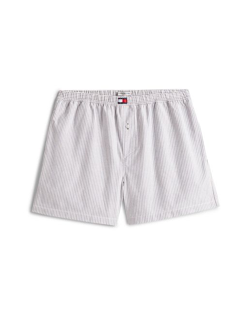 Tommy Hilfiger Black – pyjama-shorts aus webstoff